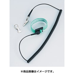 442B-04 [白光 リストストラップ 442B 1.5m ライトグリーン]