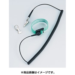 442B-05 [白光 リストストラップ 442B 2.5m ライトグリーン]