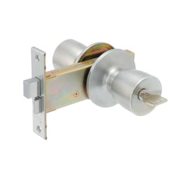 MIWAロック交換用特殊錠 玄関日本アルミ バックセット：100mm フロント記号：145M Kシリーズ M-74