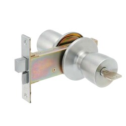 MIWAロック交換用特殊錠 玄関近畿工業 バックセット：100mm フロント記号：HMS Kシリーズ M-80