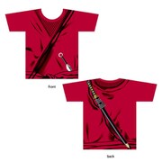忍者Tシャツ 子供 赤 130