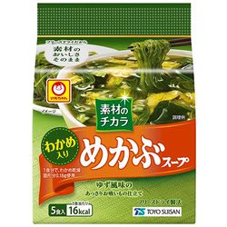 素材のチカラ めかぶスープ 5食パック (4.7g×5食) 23.5g