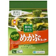 素材のチカラ めかぶスープ 5食パック (4.7g×5食) 23.5g