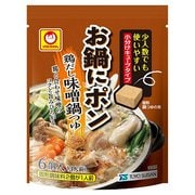 お鍋にポン 鶏だし味噌鍋つゆ 6P 30g