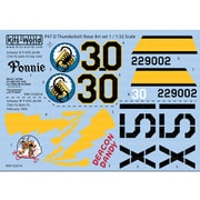 KW132014 WW.II アメリカ陸軍 P-47 サンダーボルト Ponnie＆Deacon Dandy [1/32 デカール]