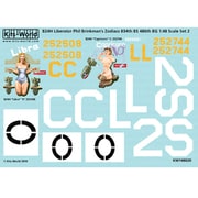 KW148020 WW.II アメリカ陸軍 B-24 リベレーター Zodiacs＆Libra-Capricorn [1/48 デカール]