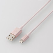 Lightningケーブル アルミコネクタ 耐久タイプ 1.0m ピンク MPA-XUALPS10PN