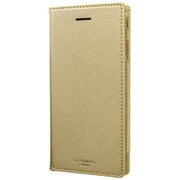 Quadrifoglio Book PU Leather Case for iPhone 8 Champagne [iPhone 8/iPhone 7/iPhone 6s/iPhone 6用 レザーケース 手帳型PUレザーケース シャンパンゴールド]