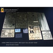 L35028 WW.II ドイツ軍 ドイツ軍 38（t）15cm 自走重歩兵砲 グリレH型用 [1/35 エッチングパーツ]
