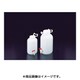 6522 [サンプラ PE取手付広口下口活栓瓶 ナチュラル 10L]
