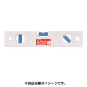 76332 [スリムレベル 200mm白 背面マグネット付]