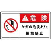 846-13 [PL警告表示ラベル 大 警告 ケガ 10枚組 60×110]