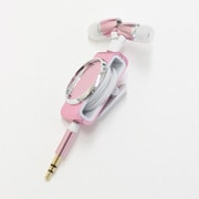 カナル型イヤホン コードリール式 シェルピンク TA-AR3 SPK