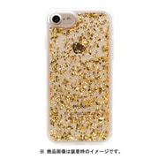 OWL-CVIP7S08-GO [iPhone SE（第3世代）/SE（第2世代）/8/7/6s/6 4.7インチ用 ケース 耐衝撃 グリッター ワイヤレス充電可 ゴールド]