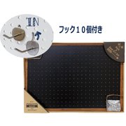 400834301 [パンチングボード L ブラック]