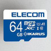 microSDXCカード 64GB Class10 UHS-I U1 A1 セキュリティソフトIKARUS（イカロス）付 MF-MS064GU11IKA
