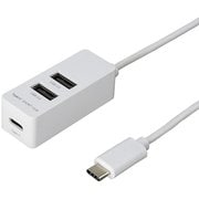 UH-C2453W [USBハブ USB2.0 Type-C 3ポート 30cm ホワイト]