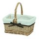 柳＆綿 取手付バスケット 21-111