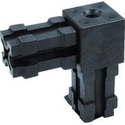AFB-2W-H [25mmアルミフレーム用ジョイント 2方向 穴付き]