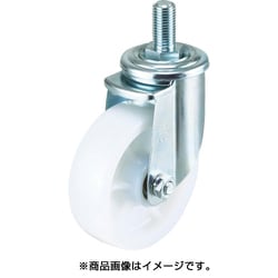 エアーキャスターねじ込みタイプ 自在 125mm ナイロン B入 車 AHT-125NB