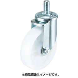 エアーキャスターねじ込みタイプ 自在 150mm ナイロン B入 車 AHT-150NB