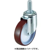 ALT-100UR [エアーキャスターねじ込みタイプ 自在車 100mm ナイロンホイールウレ]