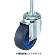 ALT-75NR [エアーキャスターねじ込みタイプ 自在車  75mm ナイロンホイールゴム]