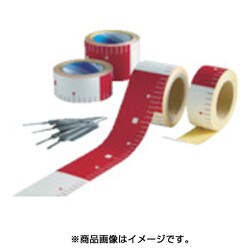 AR-065 [テープロッド 75w×25M 赤白20 ピッチ]