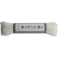 AR-1023 [江戸打ち紐 細丸 約5.5m 白]