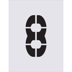 AST-86 [IM ステンシル 8 文字サイズ250×125mm]