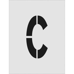AST-C250125 [IM ステンシル C 文字サイズ250×125mm]