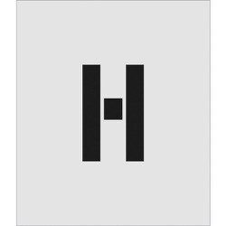 AST-H15095 [IM ステンシル H 文字サイズ150×95ｍｍ]