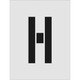 AST-H250125 [IM ステンシル H 文字サイズ250×125mm]