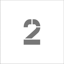 ASTM215095 [IM ステンシル マグネット 2 文字サイズ150×95mm]