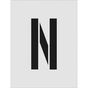 AST-N250125 [IM ステンシル N 文字サイズ250×125mm]