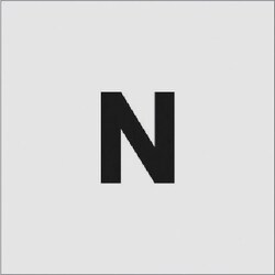 AST-N5040 [IM ステンシル N 文字サイズ50×40mm]