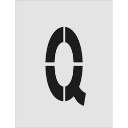 AST-Q250125 [IM ステンシル Q 文字サイズ250×125mm]