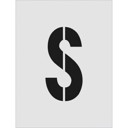 AST-S250125 [IM ステンシル S 文字サイズ250×125mm]