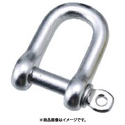 水本 アルミシャックル(シルバー) 呼び8mm B-2526