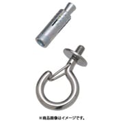 B-2576 [水本 ステンレスボルトフック（ブネジ）（カットアンカー付）フックの長さ33mm]