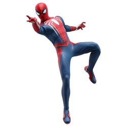 ヨドバシ Com ホットトイズ Hot Toys ビデオゲーム マスターピース Marvel S Spider Man スパイダーマン アドバンスド スーツ版 1 6スケール 塗装済可動フィギュア 全高300mm 通販 全品無料配達