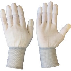 BSC-SM110-L [ブラストン PU指先コートポリエステルニット手袋L  （10双入）]