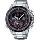スマートフォンリンクシリーズ EDIFICE CONNECTED LCD CHRONO モータースポーツデザイン シルバー/オレンジ ECB-800DB-1AJF