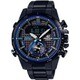 スマートフォンリンクシリーズ EDIFICE CONNECTED LCD CHRONO モータースポーツデザイン ブラック/ブルー ECB-800DC-1AJF