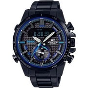 スマートフォンリンクシリーズ EDIFICE CONNECTED LCD CHRONO モータースポーツデザイン ブラック/ブルー ECB-800DC-1AJF