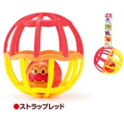 アンパンマン ストラップ付き しゃかしゃかボール レッド