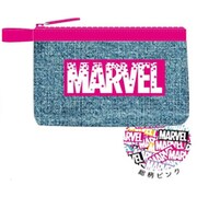 MV06897 MARVEL 3ポケットポーチ ピンク [キャラクターグッズ]