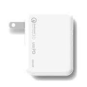 USB Type-C対応ACアダプタ 2ポート ホワイト MACA-TYC02WH