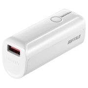 モバイルバッテリー AUTO POWER SELECT搭載 3350mAh ホワイト BSMPB3318P1WH