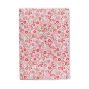 カラーインデックス手帳 B6 薄型(C-7b) 小花・ピンク SH957A